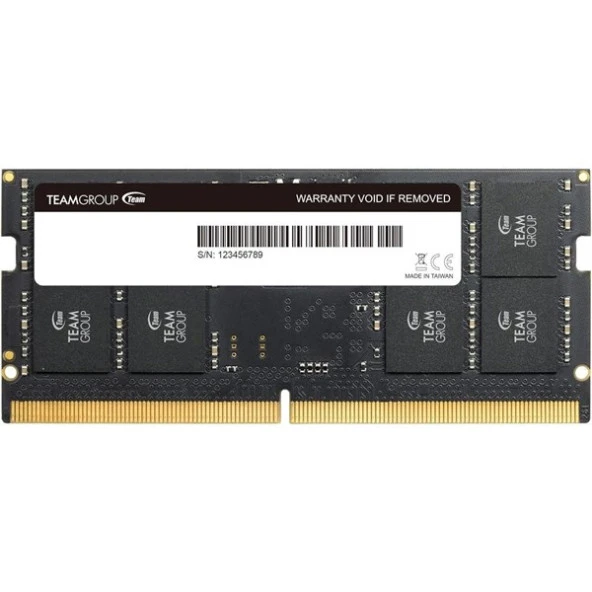 TEAM 32GB DDR5 4800MHZ CL40 DUAL KIT NOTEBOOK RAM TED532G4800C40D-S01 ürün görseli
