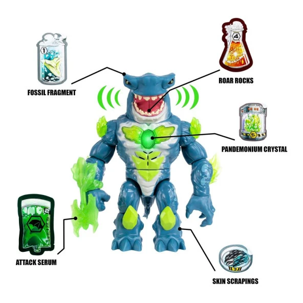 Giochi Preziosi BSTLB Canavar LaboraTUVARI SHARK BTL00000-11105 - 6