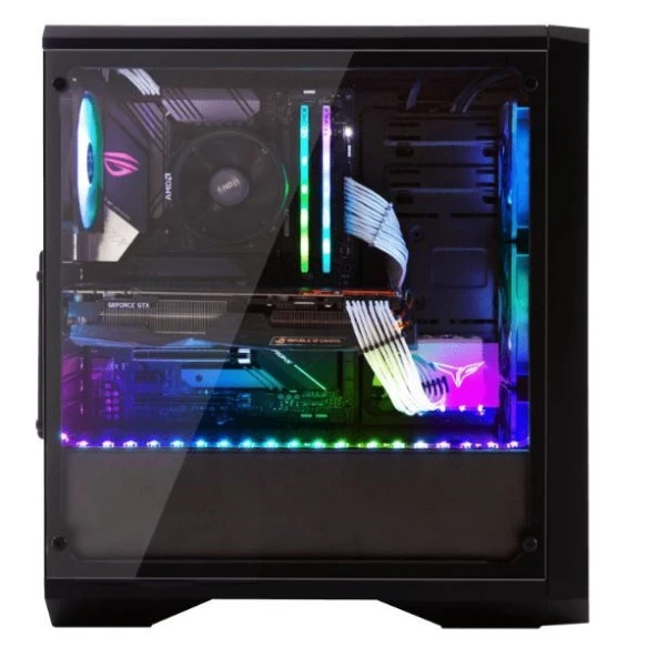 BITFENIX ENSO MESH ESM-150-KKWGK-4A Gaming E-ATX PC Kasası - Resim 2