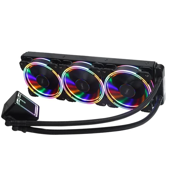 DARK 360mm W360 DKCCW360 RGB Sıvı Soğutmalı AM5-1700p İşlemci Fanı - Resim 2