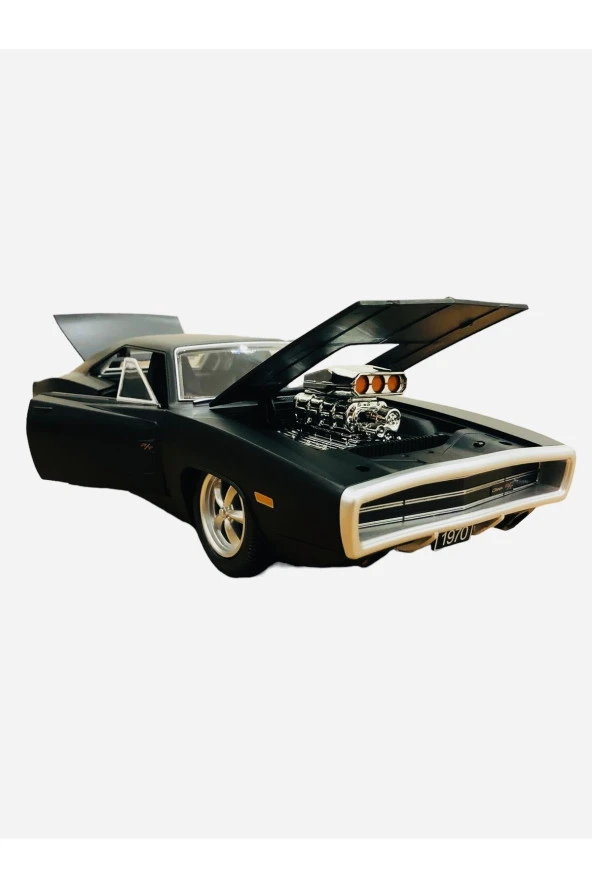 Roaster lisanslı Dodge Charger R/T Sesli ve Işıklı Uzaktan Kumandalı Araba - Resim 4