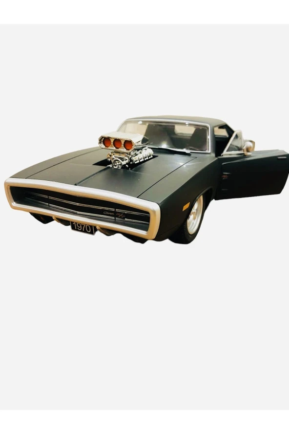 Roaster lisanslı Dodge Charger R/T Sesli ve Işıklı Uzaktan Kumandalı Araba - Resim 8