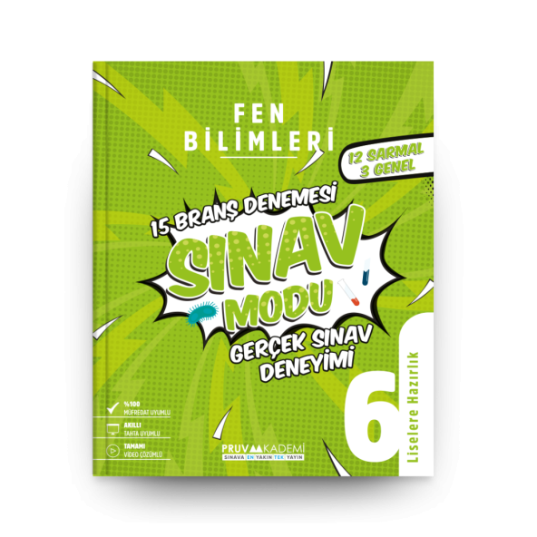 6. Sınıf Fen Bilgisi Branş Denemesi