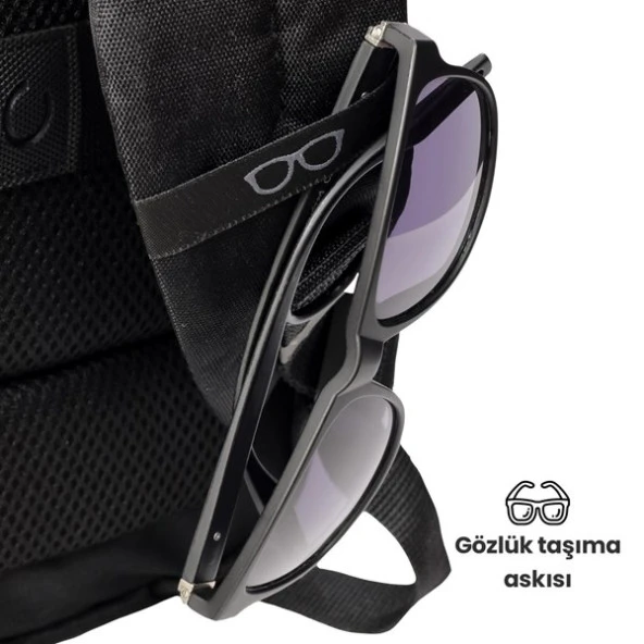 NPO Prestige Smart 16" Gri Notebook Sırt Çantası - 8