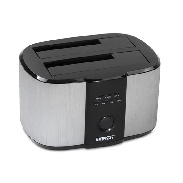 EVEREST 2.5,3.5" USB 3.0 HD3-540 Sata Harddisk Dock Siyah