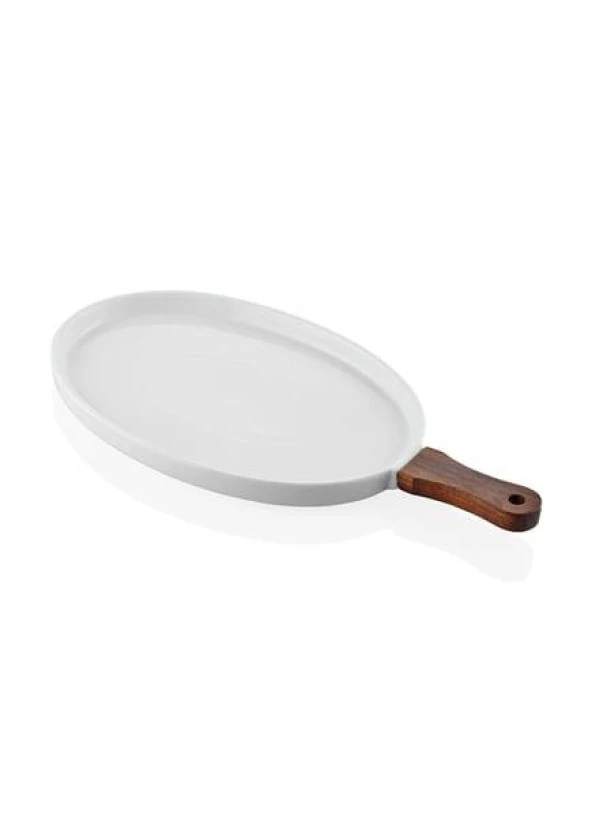 THE MİA Woody Porselen Servis 40x20 cm