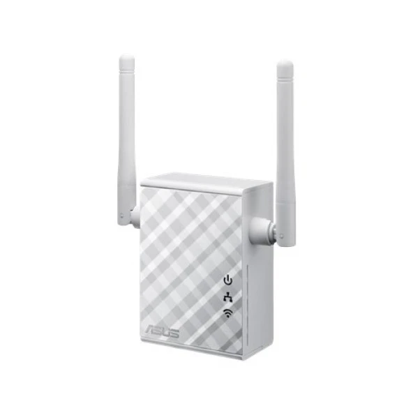 ASUS RP-N12 300mbps N300 2.4GHZ Mesafe Genişletici EV Ofis Tipi 2x 2dbi sabit anten - Resim 2