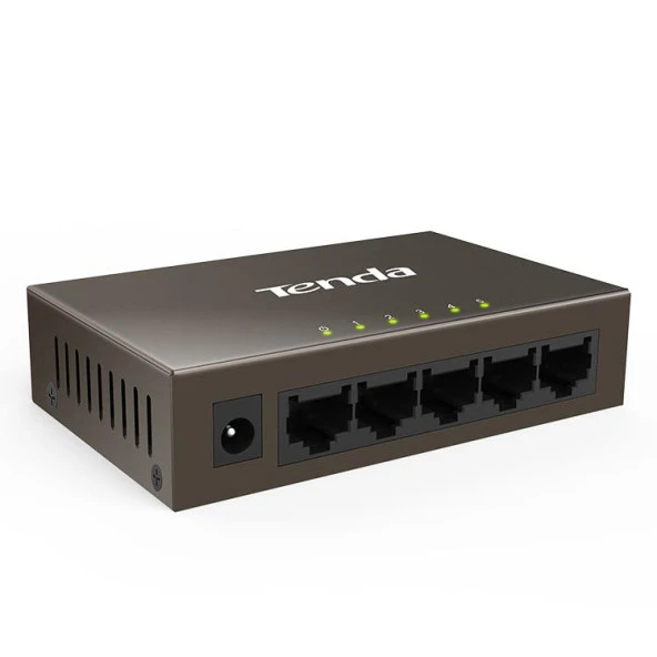 TENDA 5port TEF1005D 10/100 Yönetilemez Switch Metal Kasa - 2
