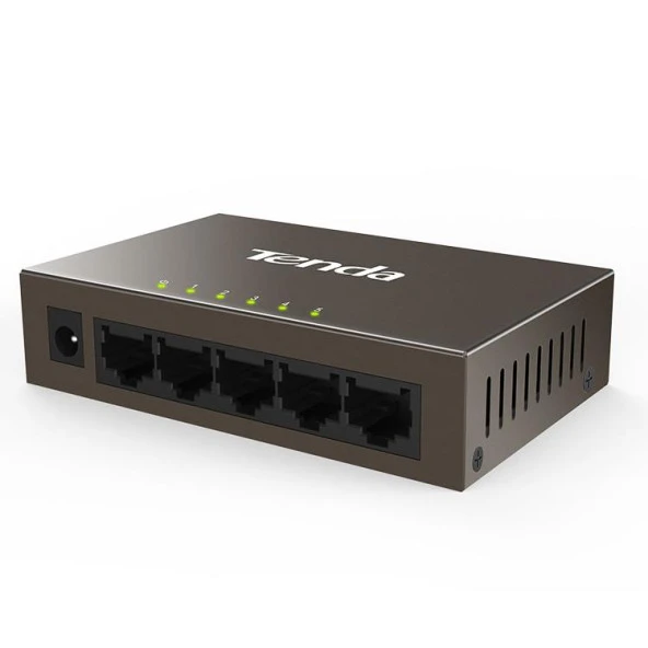 TENDA 5port TEF1005D 10/100 Yönetilemez Switch Metal Kasa - 3