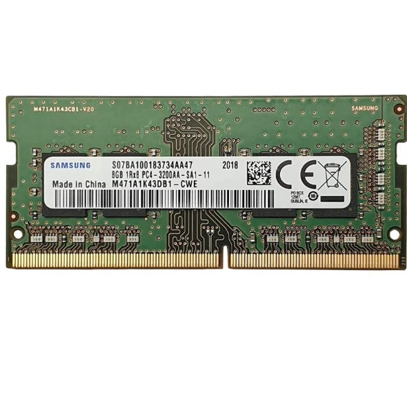 SAMSUNG 8GB DDR4 3200MHZ NOTEBOOK RAM M471A1K43DB1-CWE