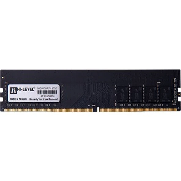 HI-LEVEL 8GB DDR4 3200MHZ PC RAM VALUE HLV-PC25600D4-8G