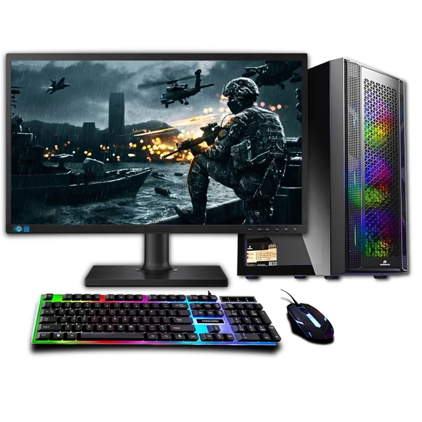 Avantron Gmx8570 İ5 12.Nesil 12400F 8Gb Ddr4 256Gb Ssd 8Gb Rx580 "23.8 Oyun Bilgisayarı