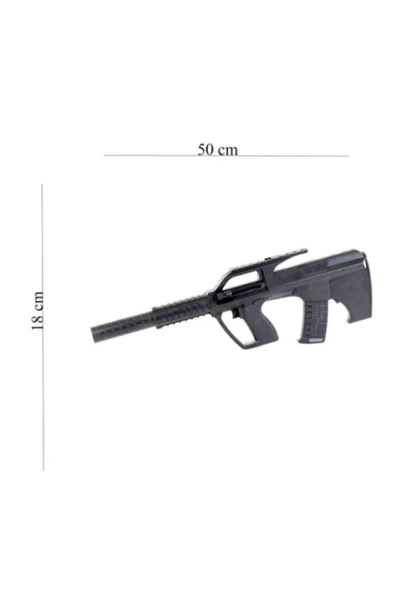 Poş 50 Cm Boncuk Atan Kanas Tüfek - 2