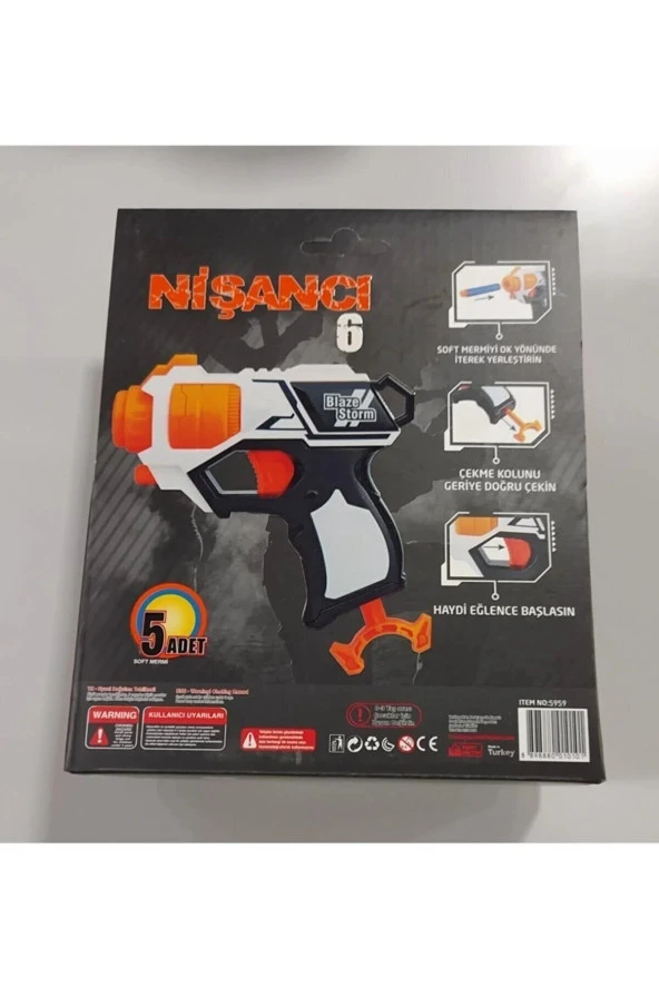 Sünger Atan Nişancı Oyuncak Silah - 2