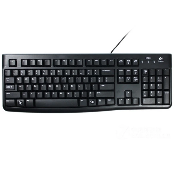 LOGITECH K120 USB Q Trk Siyah Standart Klavye 920-002505