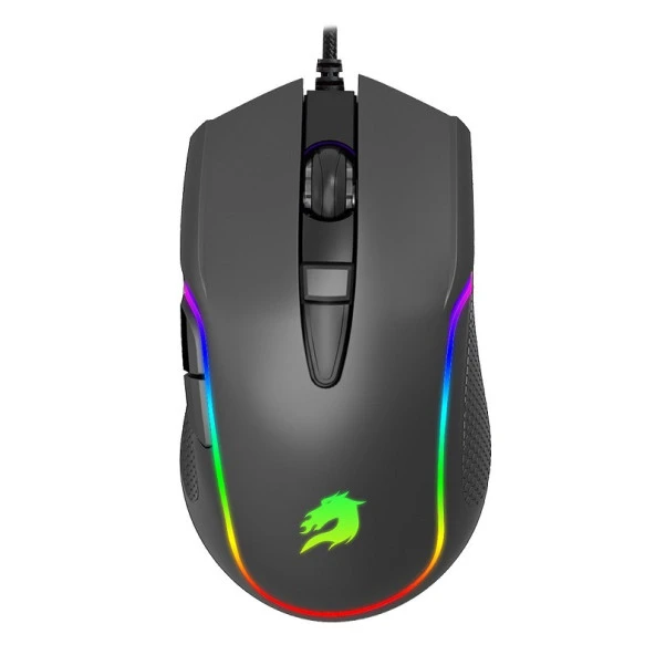 GAMEBOOSTER M300 Steel RGB  6400dpi USB Oyuncu Mouse