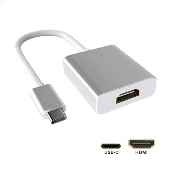 CODEGEN CDG-CNV33 0.15metre TYPE-C - HDMI Görüntü Adaptörü Beyaz