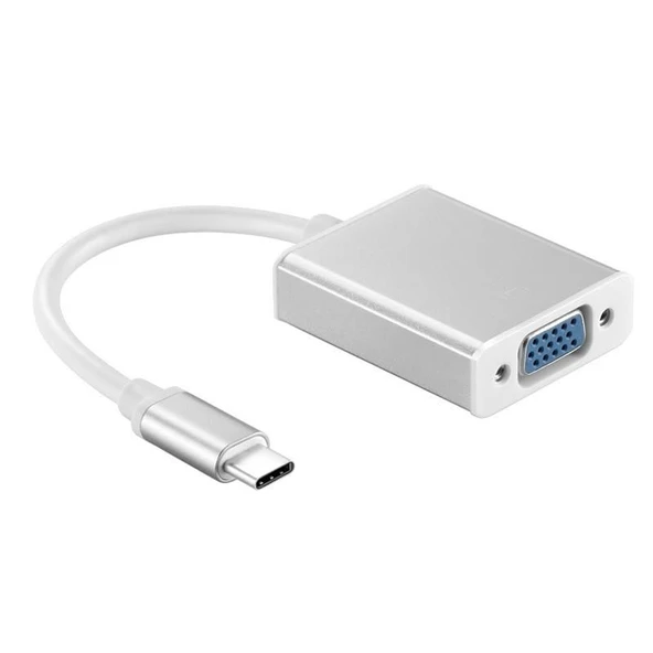 CODEGEN CDG-CNV32 0.15metre TYPE-C - VGA (D) Görüntü Adaptörü Beyaz - 1