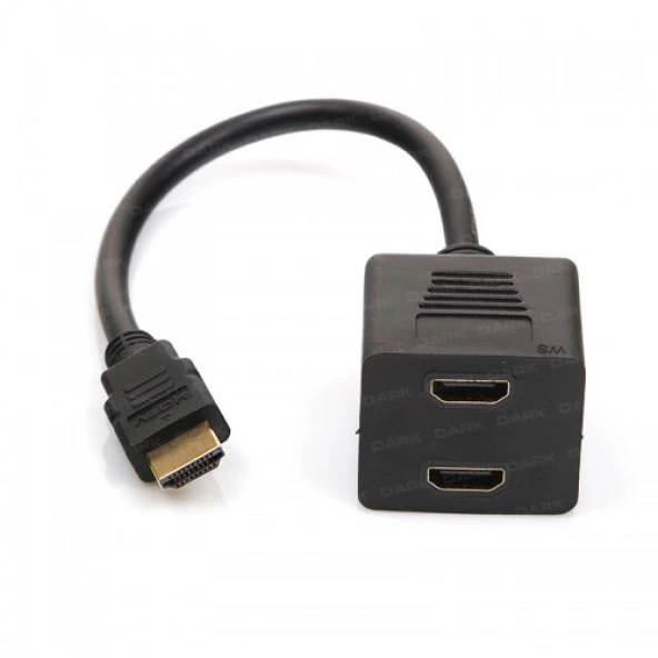 DARK DK-HD-AMX2F HDMI-2x HDMI Görüntü Adaptörü Siyah ürün görseli