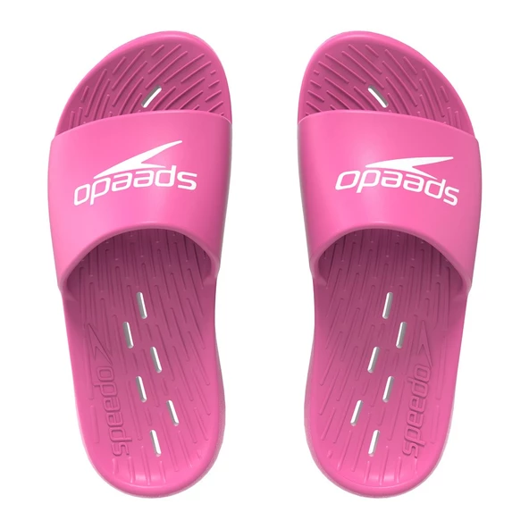 Speedo Slide Çocuk Terliği (Pembe/Beyaz)