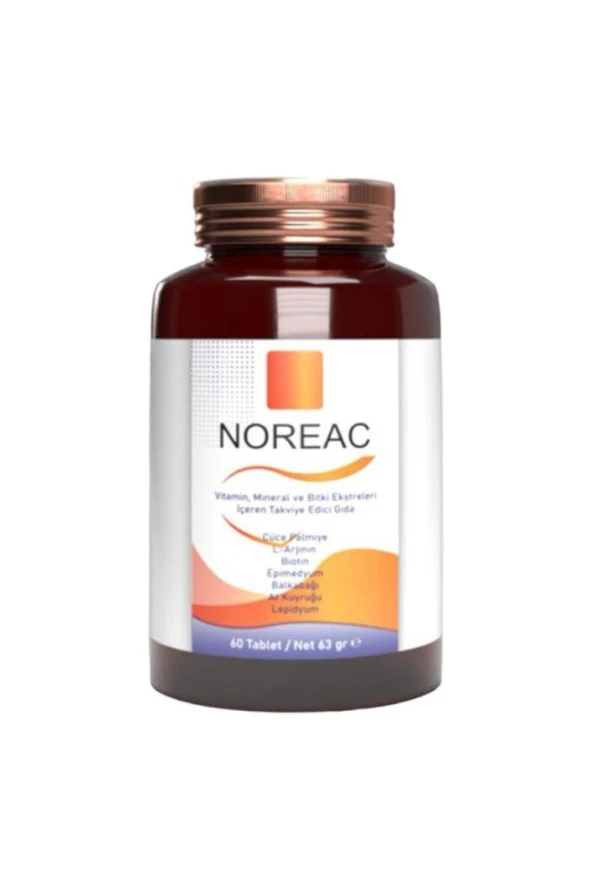 NOREAC Vitamin, Mineral ve Bitki Eks.60 Tab.