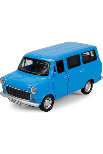 Mavi Metal Çek Bırak Ford Minibüs - 1
