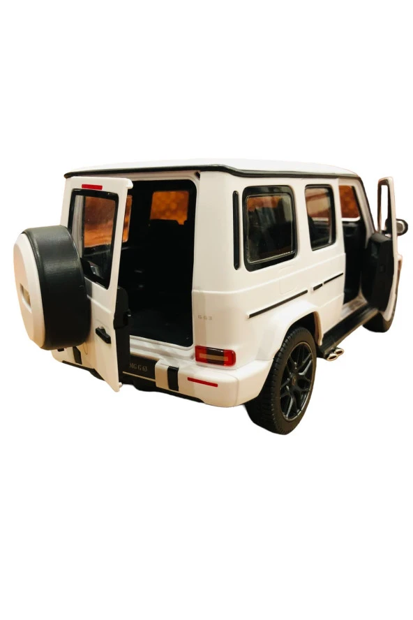 Mercedes Benz G63 AMG 1:14 Işıklı Uzaktan Kumandalı kapıları ve Bagaj Kapağı açılabilen Araba - 2