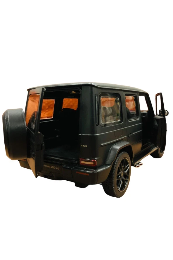 Mercedes Benz G63 AMG 1:14 Işıklı Uzaktan Kumandalı kapıları ve Bagaj Kapağı açılabilen Araba - 11