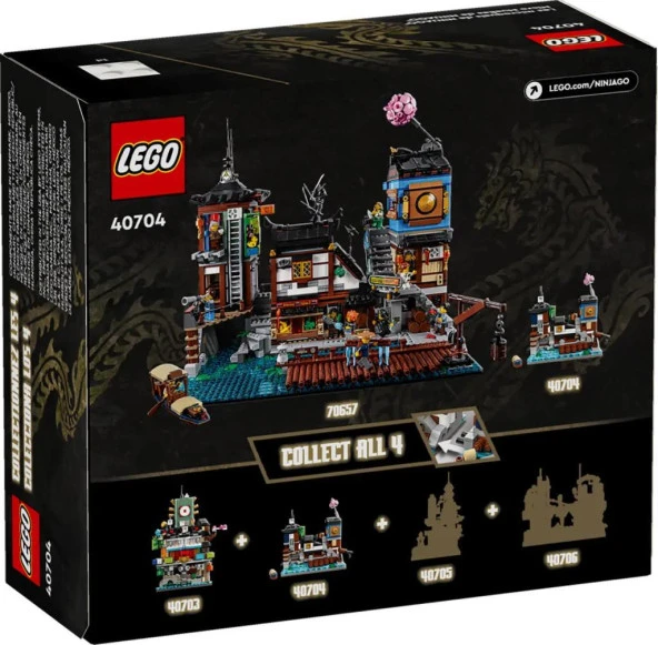 Lego Ninjago 40704 Micro Nınjago Docks - 2