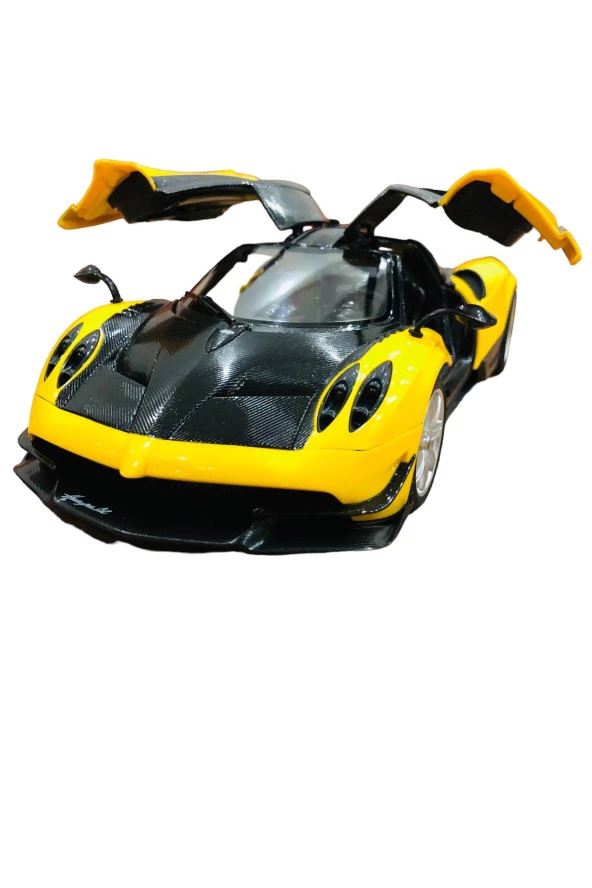 Pagani Huayra Bc 1:14 Yarasa Kapı Uzaktan Kumandalı Işıklı orijinal lisanslı model Araba - 6