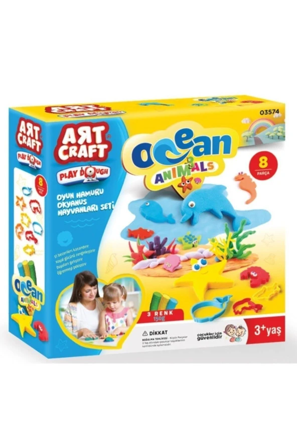 Kuaför + Okyanus + Plaj + Figür + Pizza + Doğum Günü + Hamburger Oyun Hamuru Setleri - 5