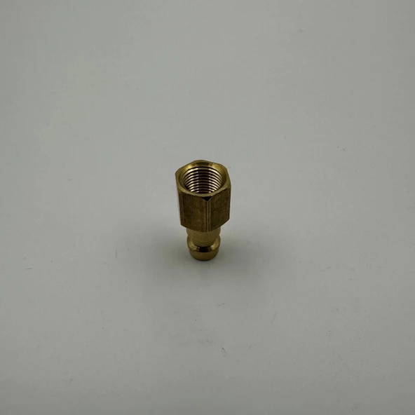 Pnömatik Sarı Stoper Otomatik Rekor Dişi Uç T21 - M10x1 - 5