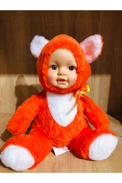 Peluş Bebek Yüzlü Büyük Boy  35  cm - 4