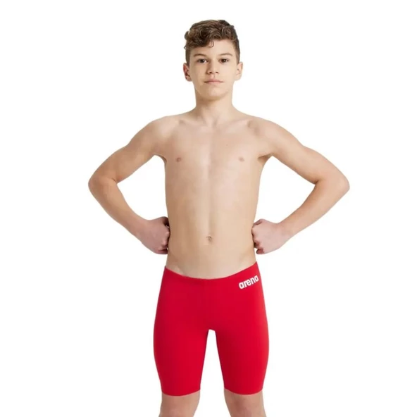 Arena Team Swim Jammer Çocuk Kırmızı Yüzücü Mayosu 004772550 - 1