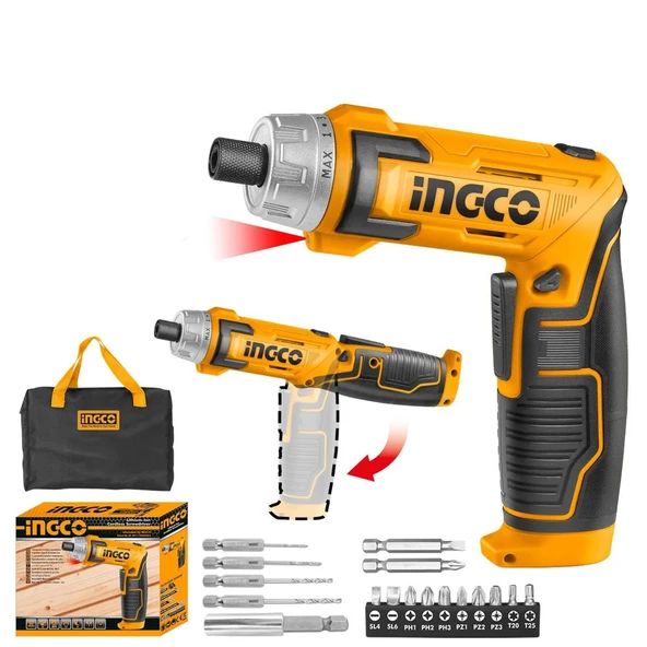 Ingco Csdlı0802 Usb Şarjlı Akülü Vidalama 8v