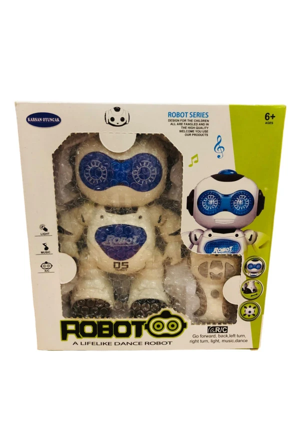 Oyuncak Kumandalı dance Robot sesli ve ışıklı - Resim 2