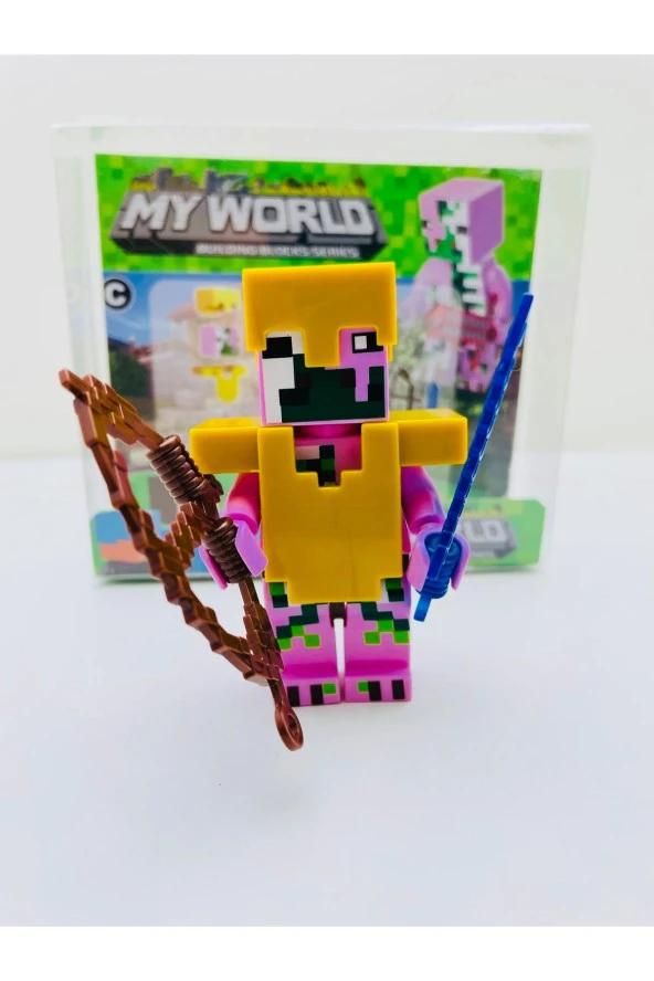 My World Minecraft Karakterleri Tekli Figür