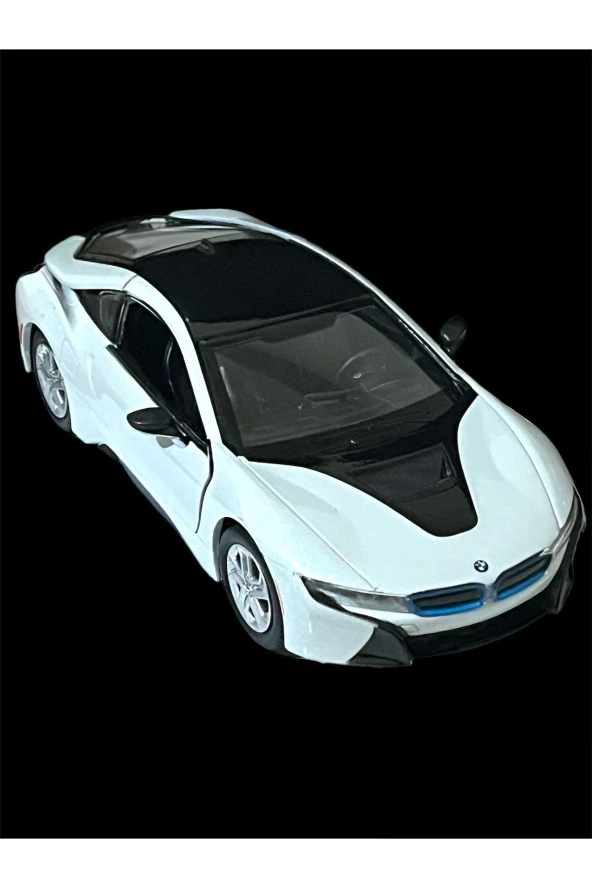 Bmw I8 Coupe - 1/24 7inch. Lisanslı Model Araba Koleksiyon - Resim 8