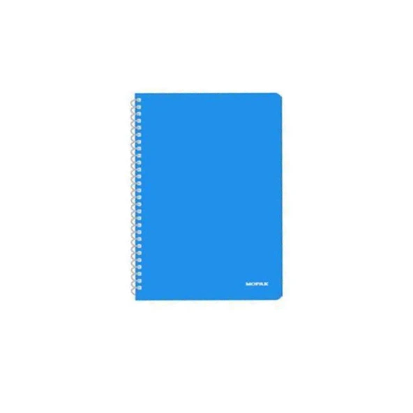 Mopak Neon Serisi Spiralli Defter Pp Kapak A4 60 Yaprak Kareli