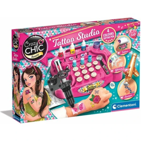 Clementoni Crazy Chic Dövme Stüdyosu - 2