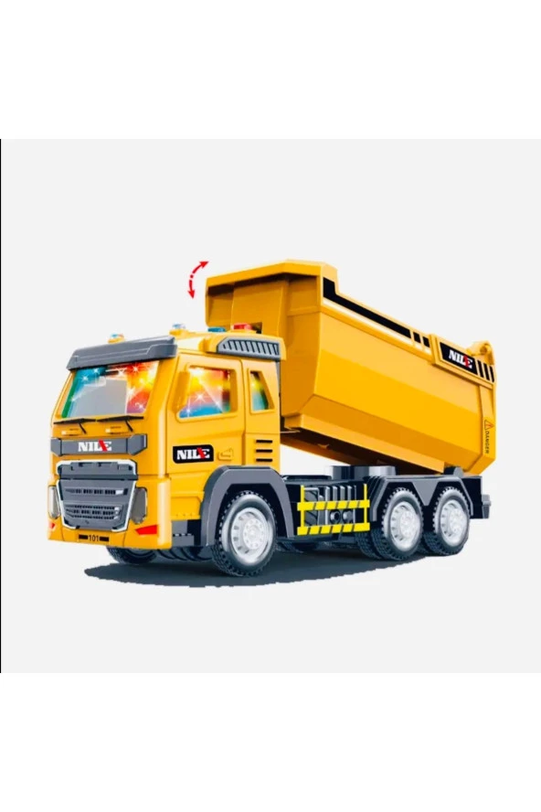 İnşaat Araçı Kamyon Işıklı Sesli Tır Oyuncak Araçlar ürün görseli