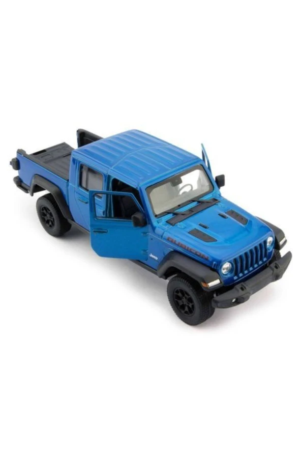 Jeep Gladiator Rubicon Model Pickup Kamyonet - 1/24 Ölçek Mavi - Resim 5
