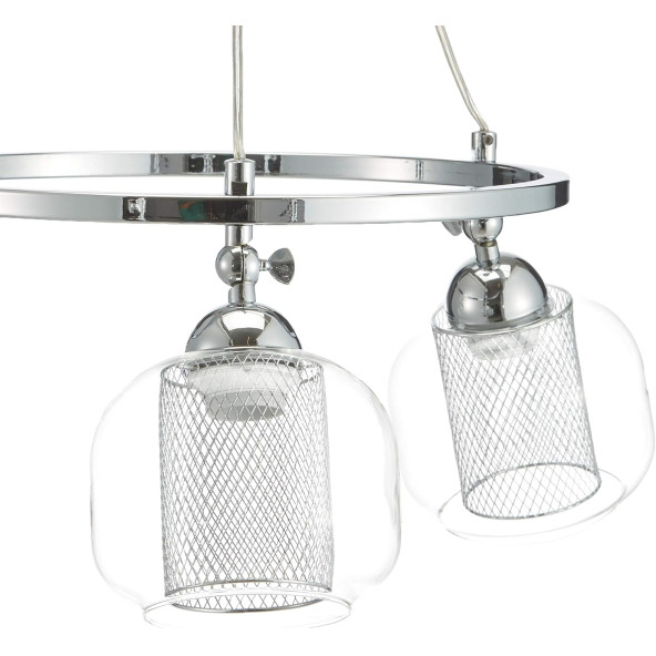 Lucea 1446-51-03 Nona 3'lü Krom Avize, 3 x E27 - 2