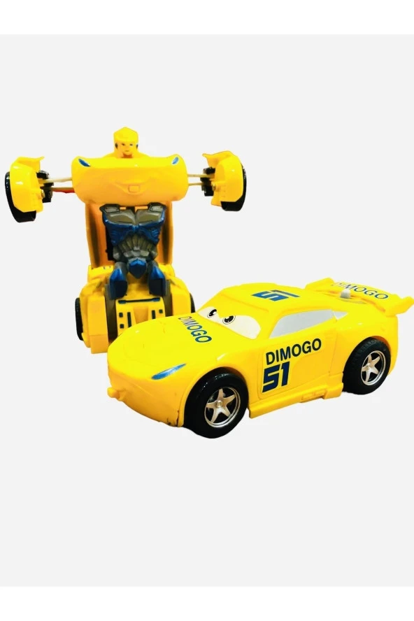 Şimşek Mcqueen Robota Dönüşebilen Araba - 7