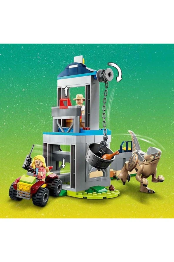 LEGO Jurassic Park Velociraptor Kaçışı 76957