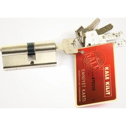 KALE 164 BNE EMNİYET KARTLI BİLYALI BAREL 68 mm - 5 ANAHTARLI - ÇELİK KAPI GÖBEĞİ ürün görseli 1