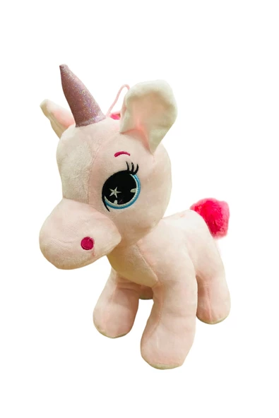 Peluş Oyuncak sevimli Unicorn Süslü At Peluş Unicorn Oyuncak 28 Cm