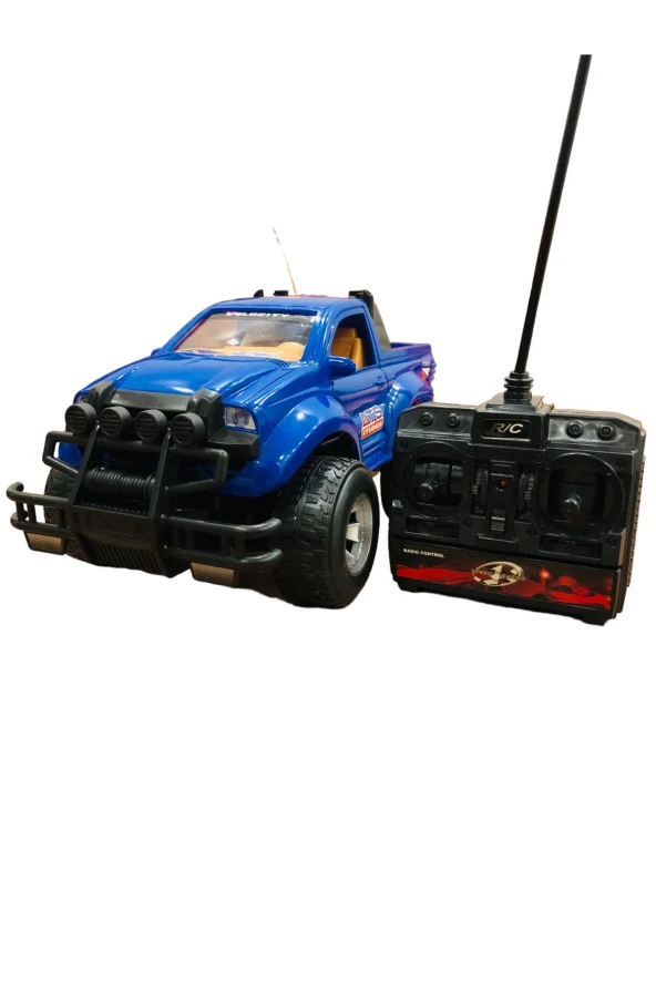 Uzaktan Kumandalı 1:16 Jeep Süper Cross mavi