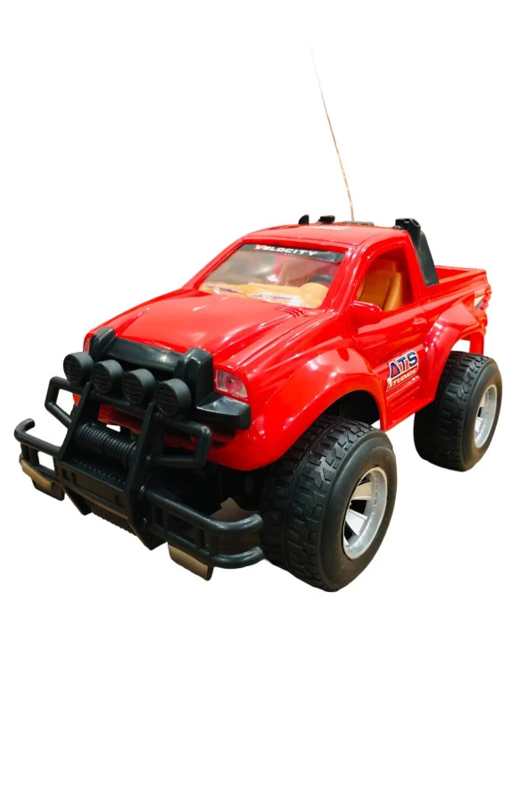 Uzaktan Kumandalı 1:16 Jeep Süper Cross kırmızı - Resim 3