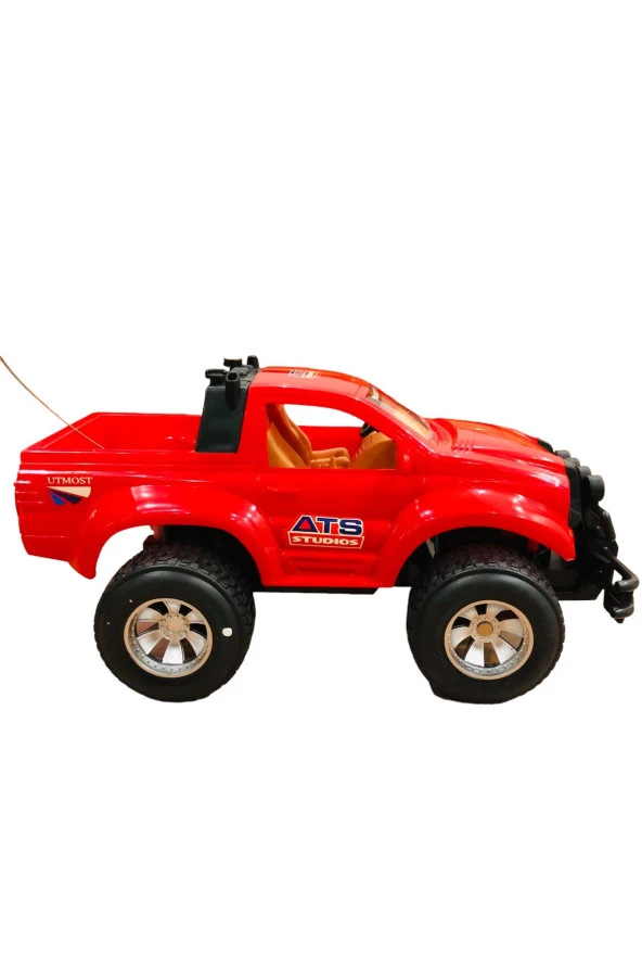 Uzaktan Kumandalı 1:16 Jeep Süper Cross kırmızı - Resim 4